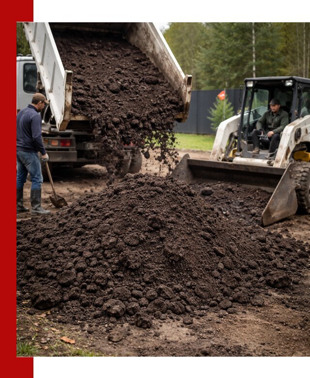 Плодородный грунт с доставкой в Набережных Челнах для садов и огородов