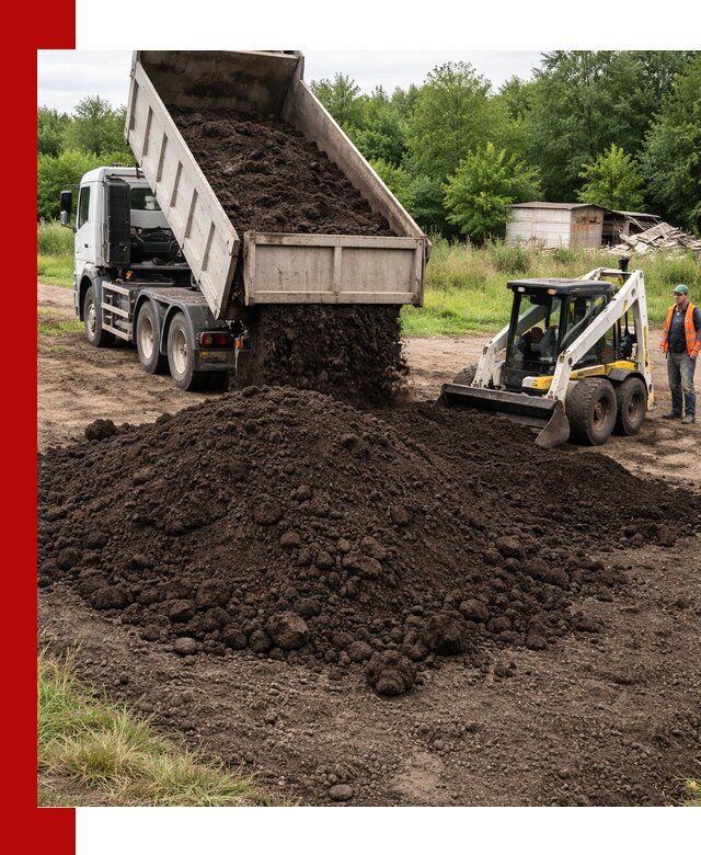 Поставка плодородной земли с доставкой самосвалом в Набережных Челнах