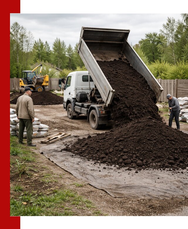 Доставка качественного почвогрунта в Набережных Челнах оптом и в розницу
