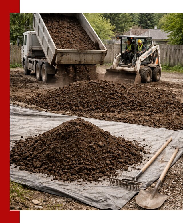 Грунт для отсыпки участка с доставкой в Набережных Челнах