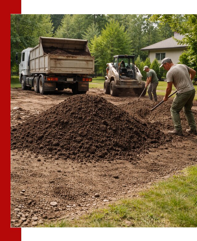 Доставка и укладка грунта для газона в Набережных Челнах