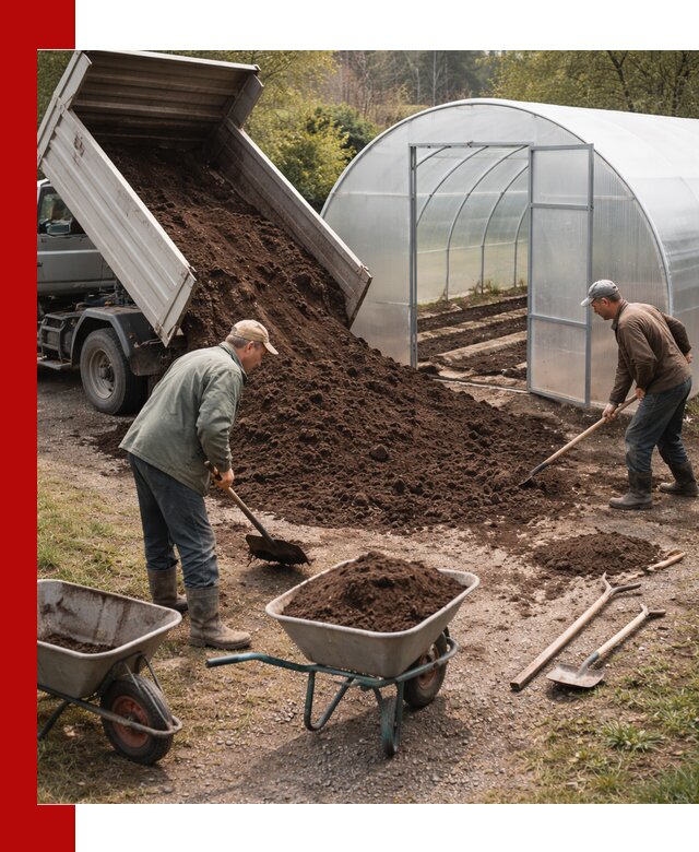 Грунт для теплицы с доставкой в Набережных Челнах — плодородный субстрат под растения