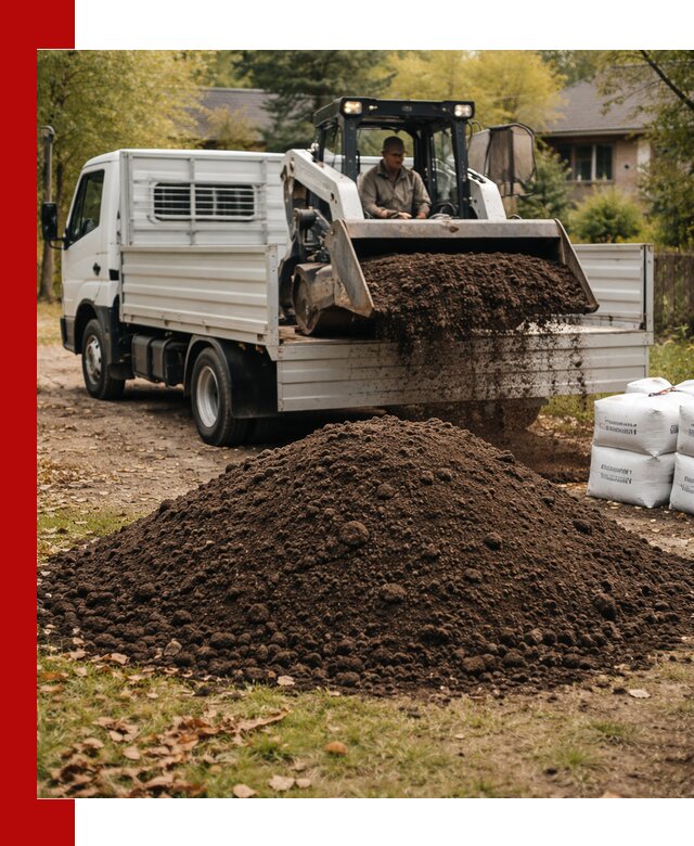 Доставка садовой земли в больших объёмах в Набережных Челнах