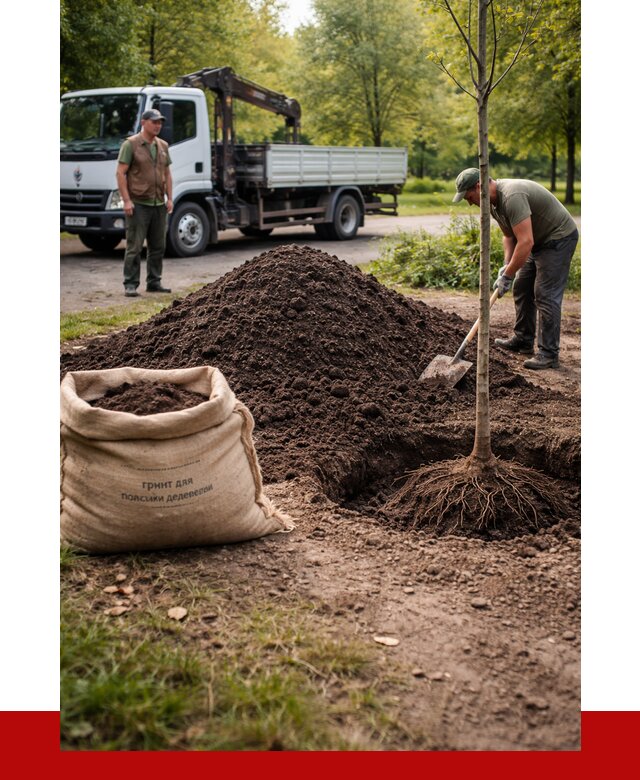 Грунт для посадки деревьев в Набережных Челнах от 1219 р. | ПРОНЕРУДНбр