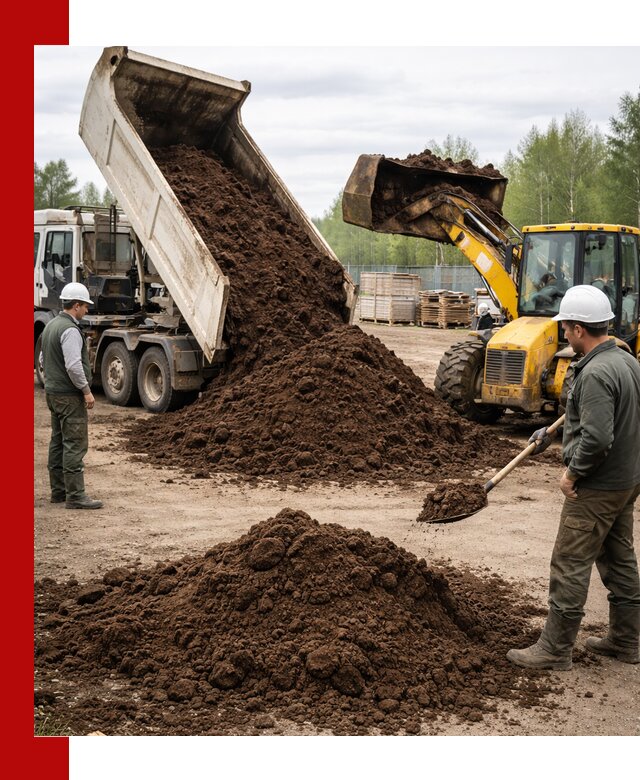 Доставка торфа оптом и в мешках в Набережных Челнах