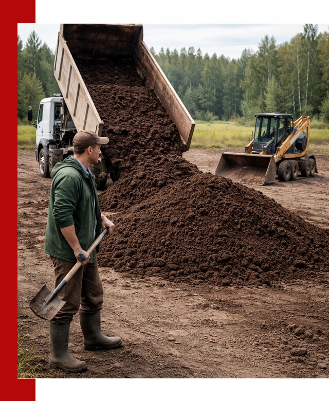 Купить верховой торф с доставкой в Набережных Челнах для садоводства и растений