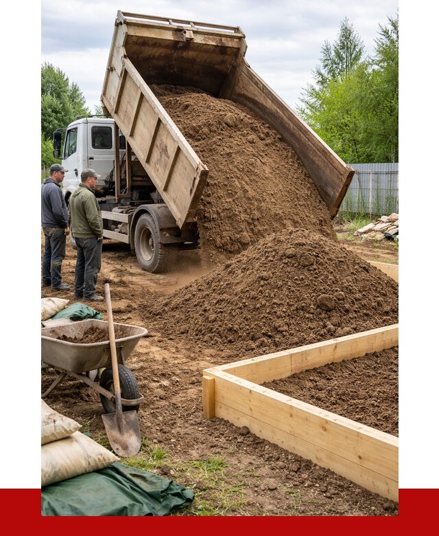 Торфо песчаная смесь в Набережных Челнах с доставкой от 1879 р. | ПРОНЕРУДНбр
