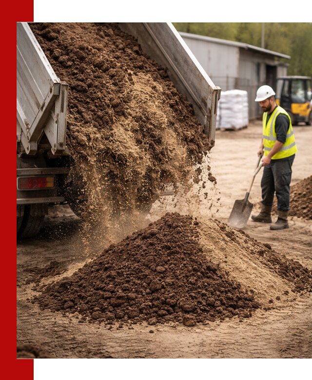 Доставка торфо-песчаной смеси в Набережных Челнах для строительства и озеленения