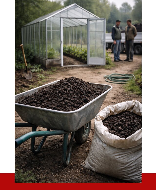 Чернозем для теплицы в Набережных Челнах с доставкой от 1524 р. | ПРОНЕРУДНбр