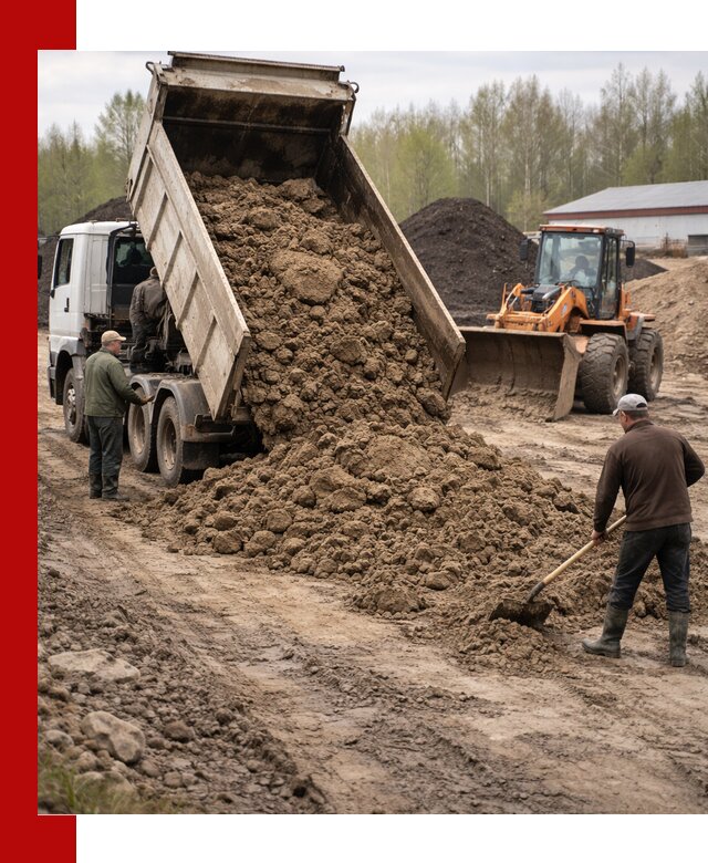 Доставка глин и суглинков в Набережных Челнах оптом и вкрай