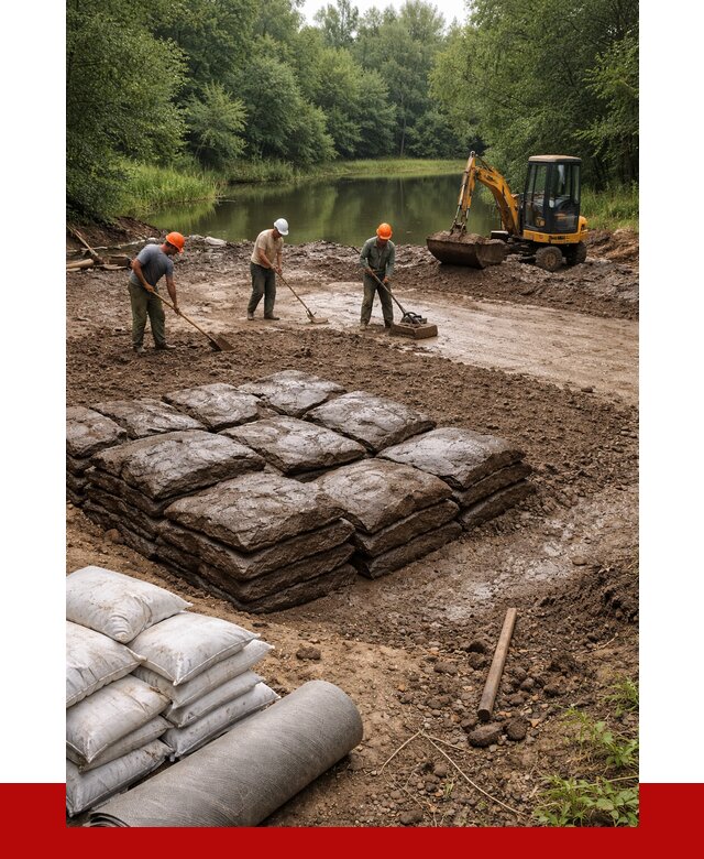 Купить глину для пруда в Набережных Челнах от 4571 р. с доставкой | ПРОНЕРУДНбр