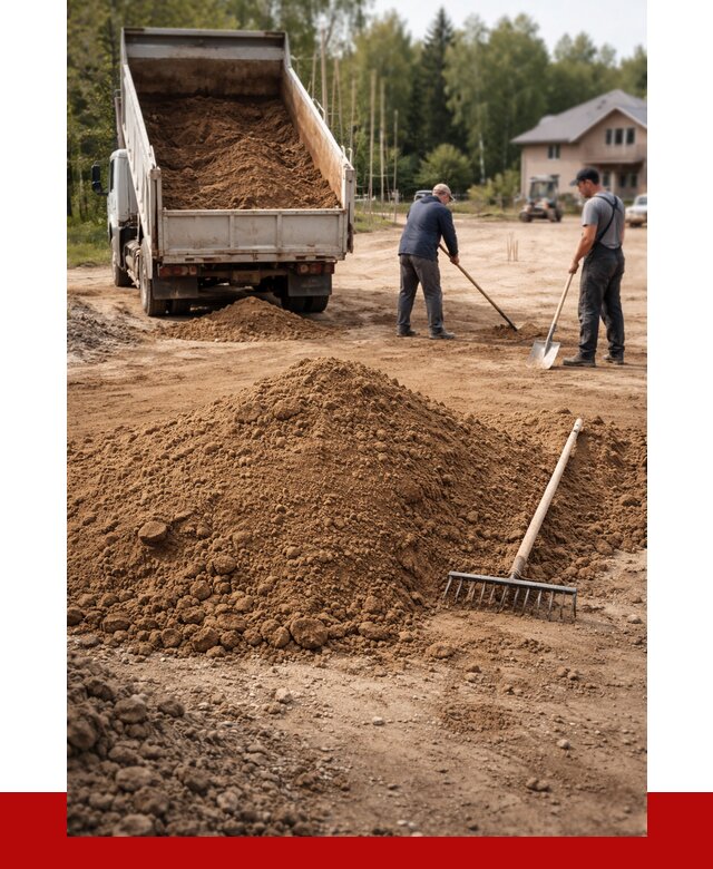 Суглинок для планировки в Набережных Челнах с доставкой от 4266 р. | ПРОНЕРУДНбр
