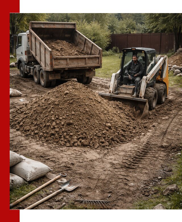 Суглинок для планировки участков в Набережных Челнах с доставкой и выгрузкой