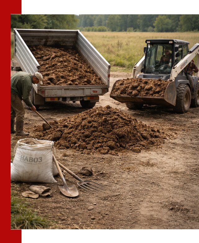 Доставка конского навоза в Набережных Челнах с разгрузкой и доставкой на объект
