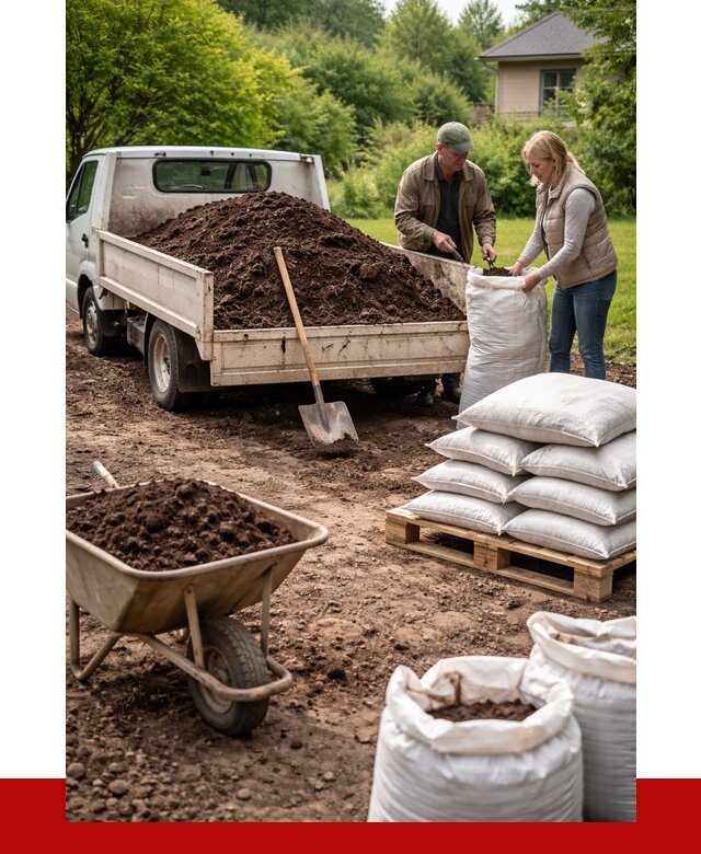 Перегной в мешках с доставкой в Набережных Челнах от 2235 р. | ПРОНЕРУДНбр