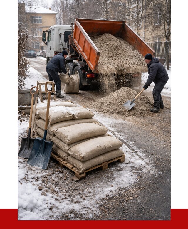 Противогололедные материалы оптом в Набережных Челнах от 4266 р. | ПРОНЕРУДНбр
