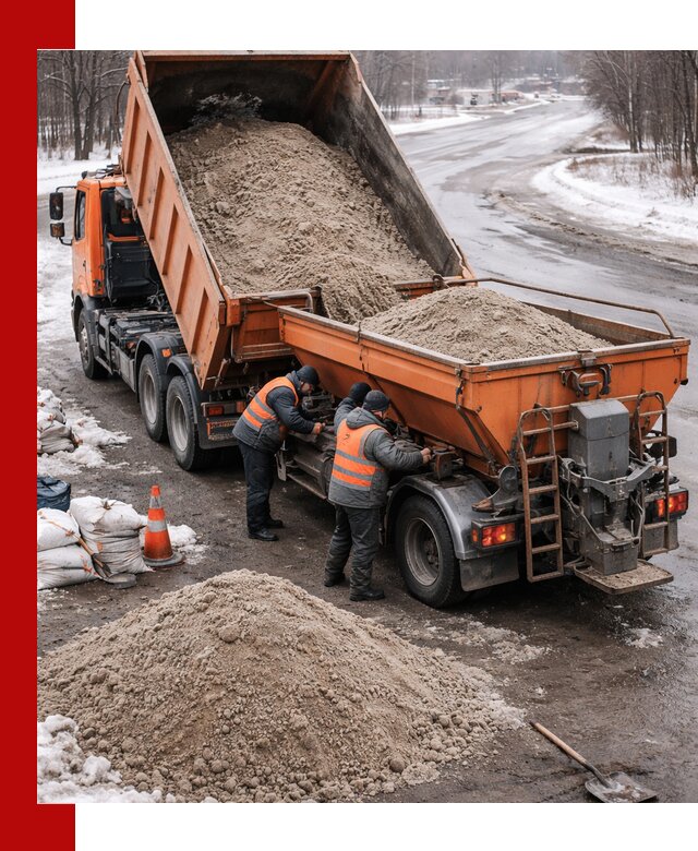 Поставка и вывоз пескосоля в Набережных Челнах оптом и в розницу