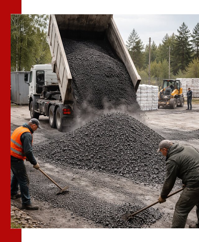 Доставка и продажа асфальтного гранулята в Набережных Челнах