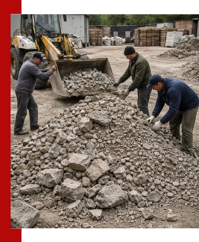 Демонтаж и вывоз бой бетона в Набережных Челнах