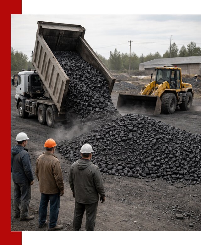 Доставка угля антрацита в Набережных Челнах с самосвалами и погрузкой