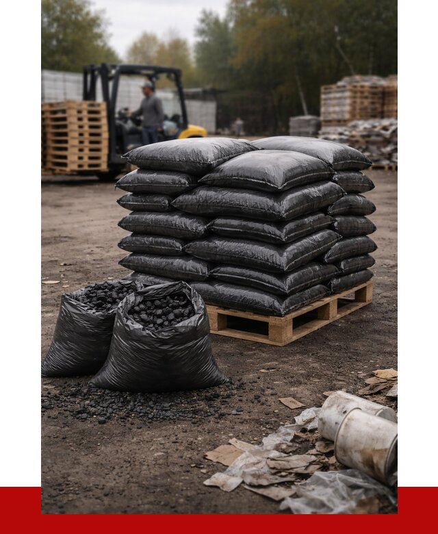 Купить уголь в мешках с доставкой в Набережных Челнах от 7619 р. | ПРОНЕРУДНбр