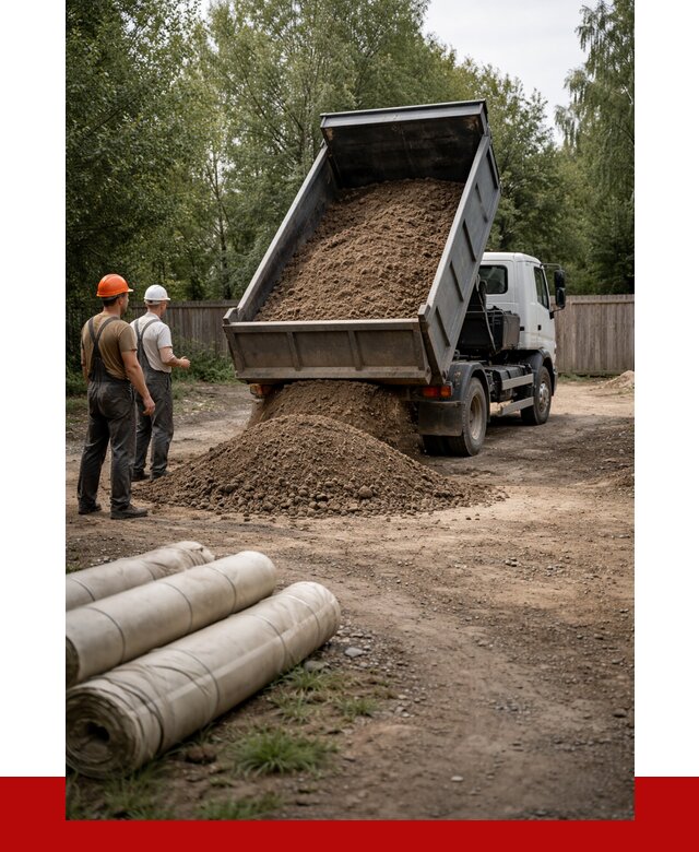 Доставка сыпучих материалов самосвалом в [cvi] от 4266 р. | ПРОНЕРУДНбр