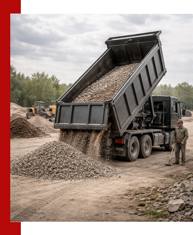 Доставка самосвалом 30 м3 по выгодным ценам в Набережных Челнах