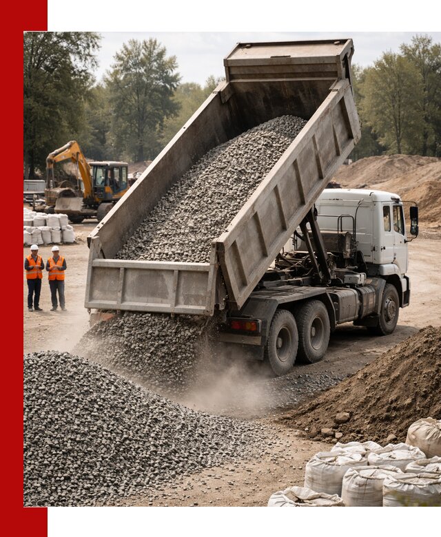 Аренда самосвала в Набережных Челнах для доставки сыпучих и нерудных материалов