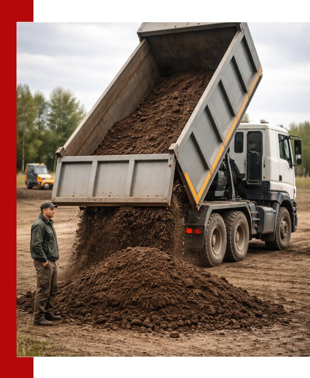 Аренда самосвала с водителем в Набережных Челнах для сыпучих грузов и навоза