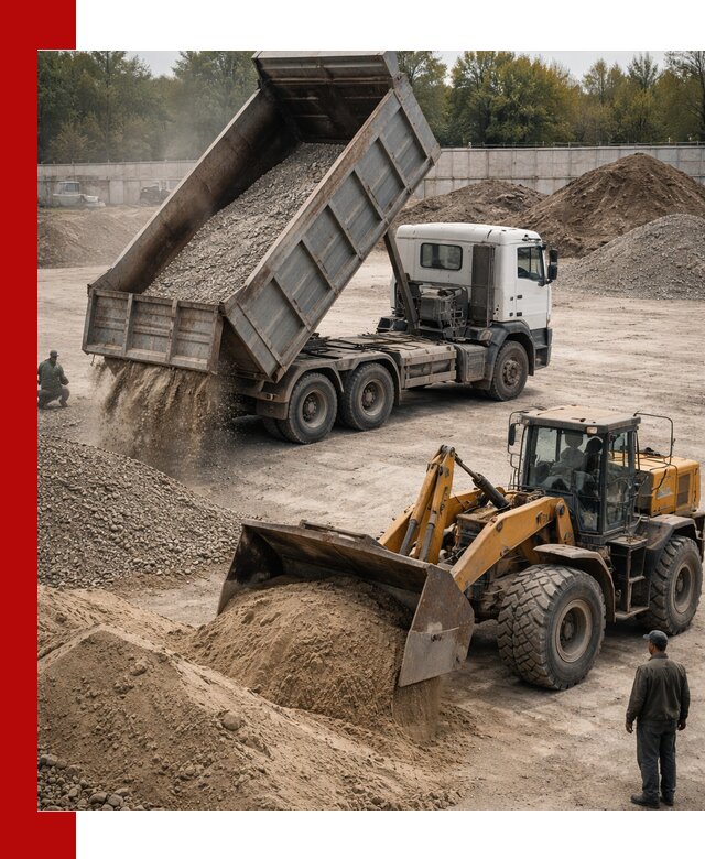 Перевозка сыпучих грузов самосвалами и бортовыми в Набережных Челнах