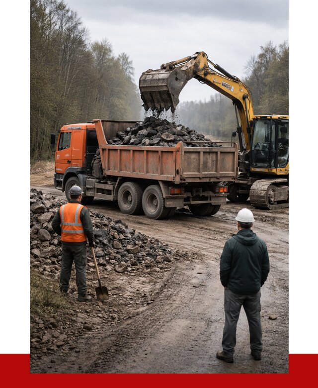Вывоз асфальта в Набережных Челнах от 4571 р. самосвалом ПРОНЕРУДНбр