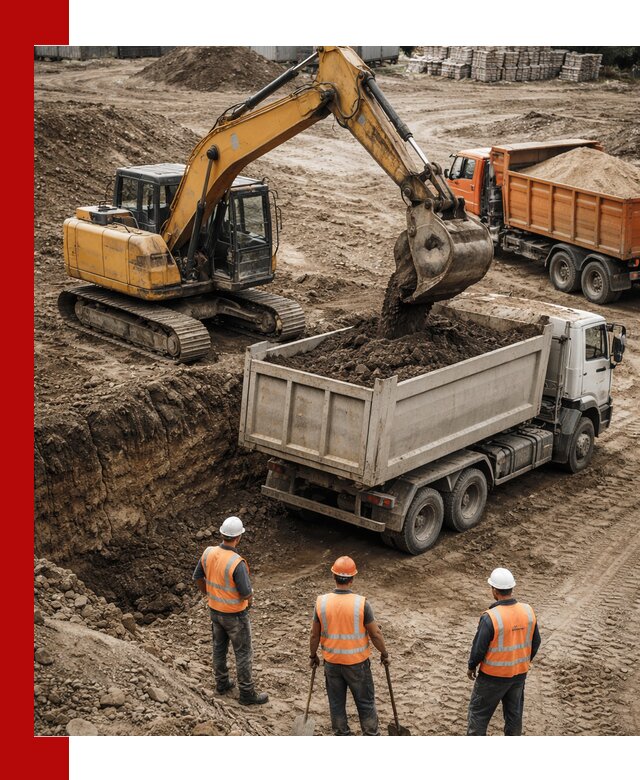 Разработка грунта для строительства и благоустройства в Набережных Челнах