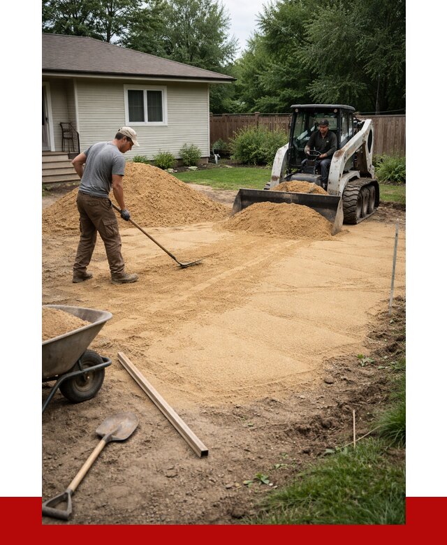 Отсыпка участка песком в Набережных Челнах, от 2540 р., ПРОНЕРУДНбр