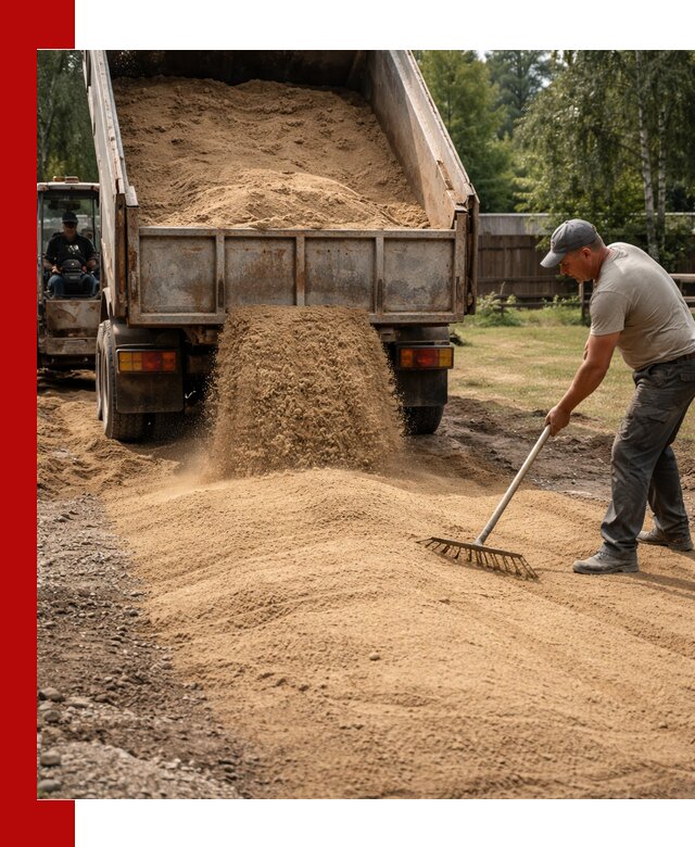 Отсыпка участка песком в Набережных Челнах быстро и качественно