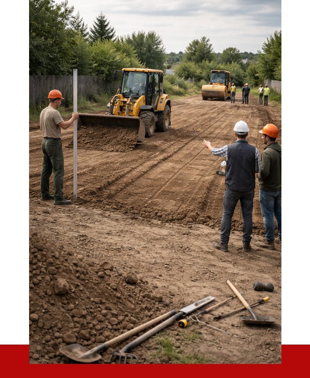 Планировка участка грунтом в Набережных Челнах от 4571 р ПРОНЕРУДНбр