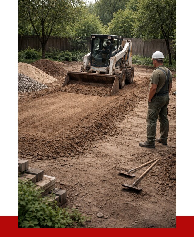 Выравнивание участка под ключ в Набережных Челнах от 3555 р. | ПРОНЕРУДНбр
